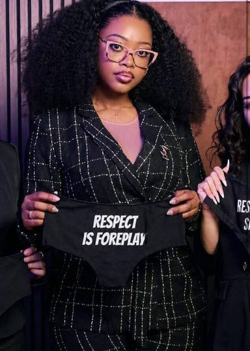 Consent First campaign image promoting the message Respect Is Foreplay